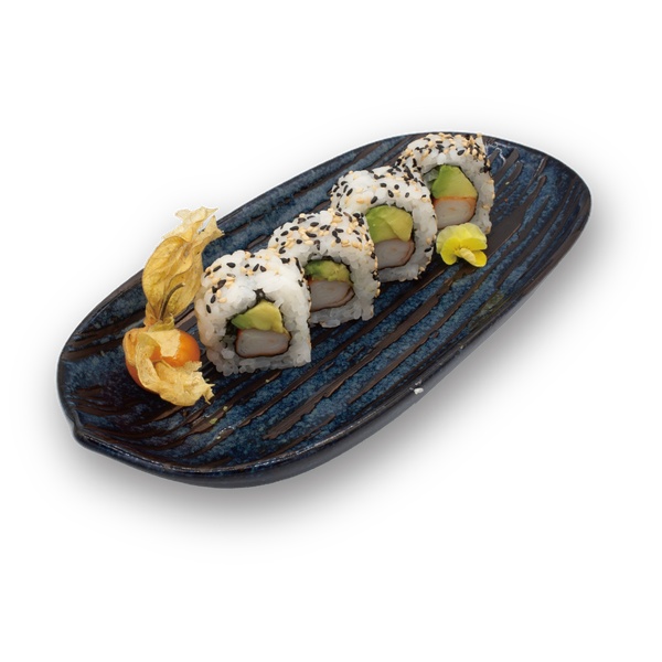 Uramaki cangrejo (8u)