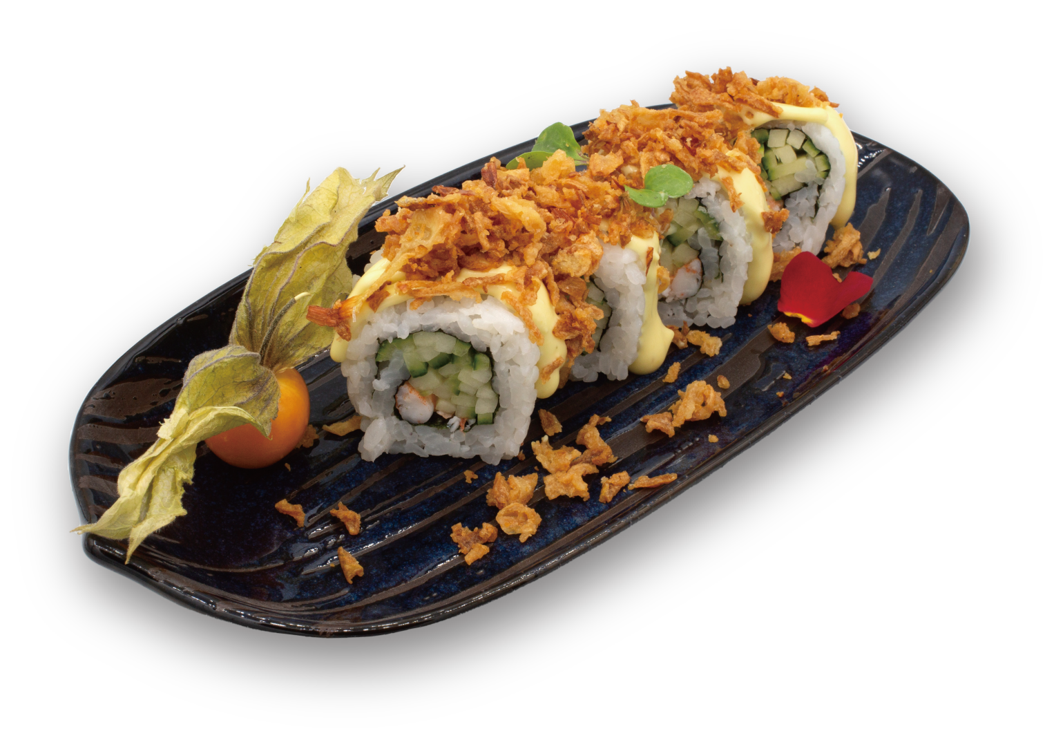 138 URAMAKI GAMBA CEBOLLA(8 U.)