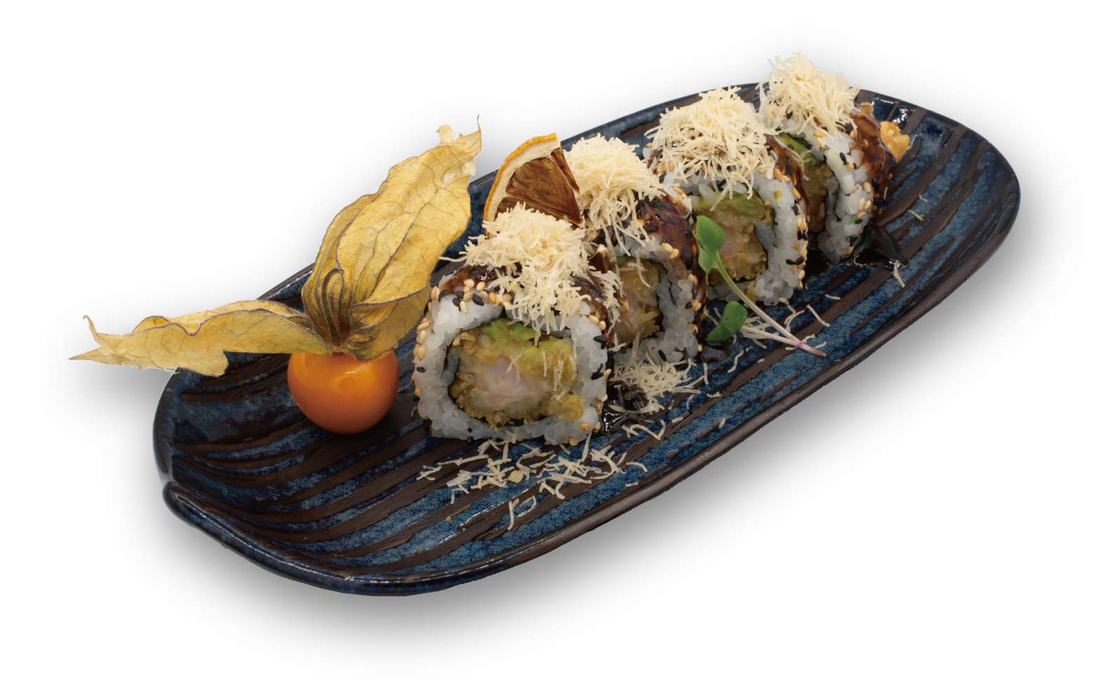 137.URAMAKI LANGOSTINO (8 U.)