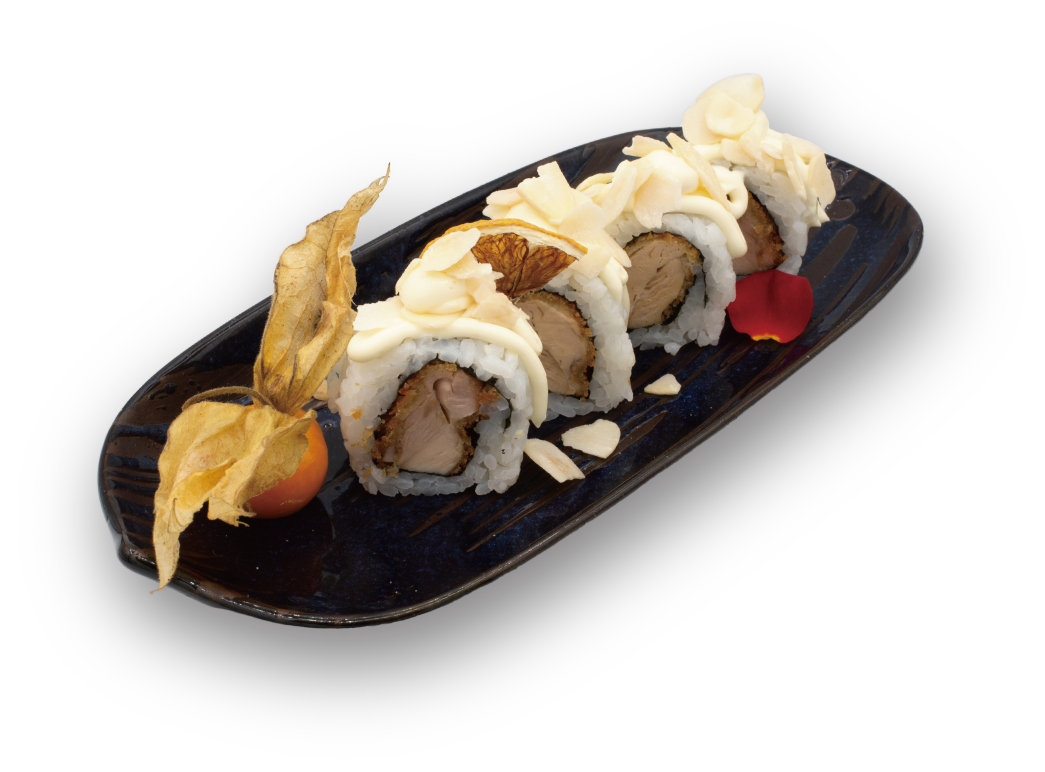 130.URAMAKI POLLO (8 U.)
